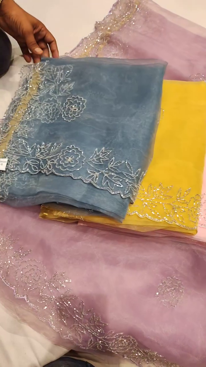 Elegant Embroidered Net Fabric – A Timeless Blend of Grace & Sophistication - Image 5