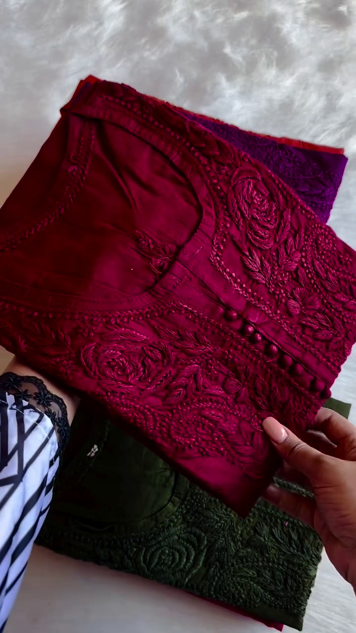 Premium Cotton Chikankari Kurta – A Perfect Blend of Tradition and Comfort - Image 5