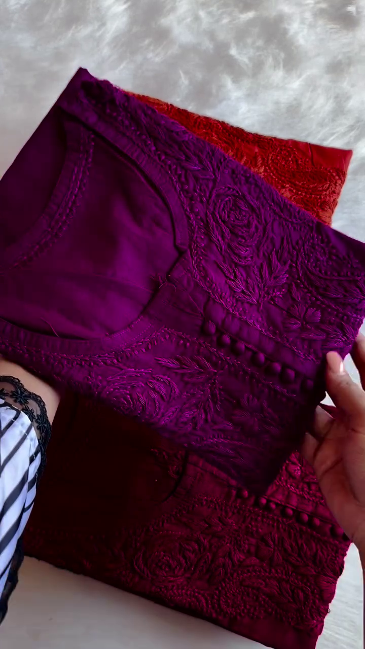 Premium Cotton Chikankari Kurta – A Perfect Blend of Tradition and Comfort - Image 4