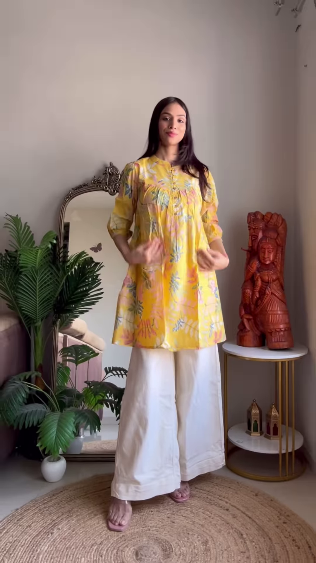 🌸 Beautiful Summer Kurtis – Soft Cotton Comfort in Fresh Florals - Image 2