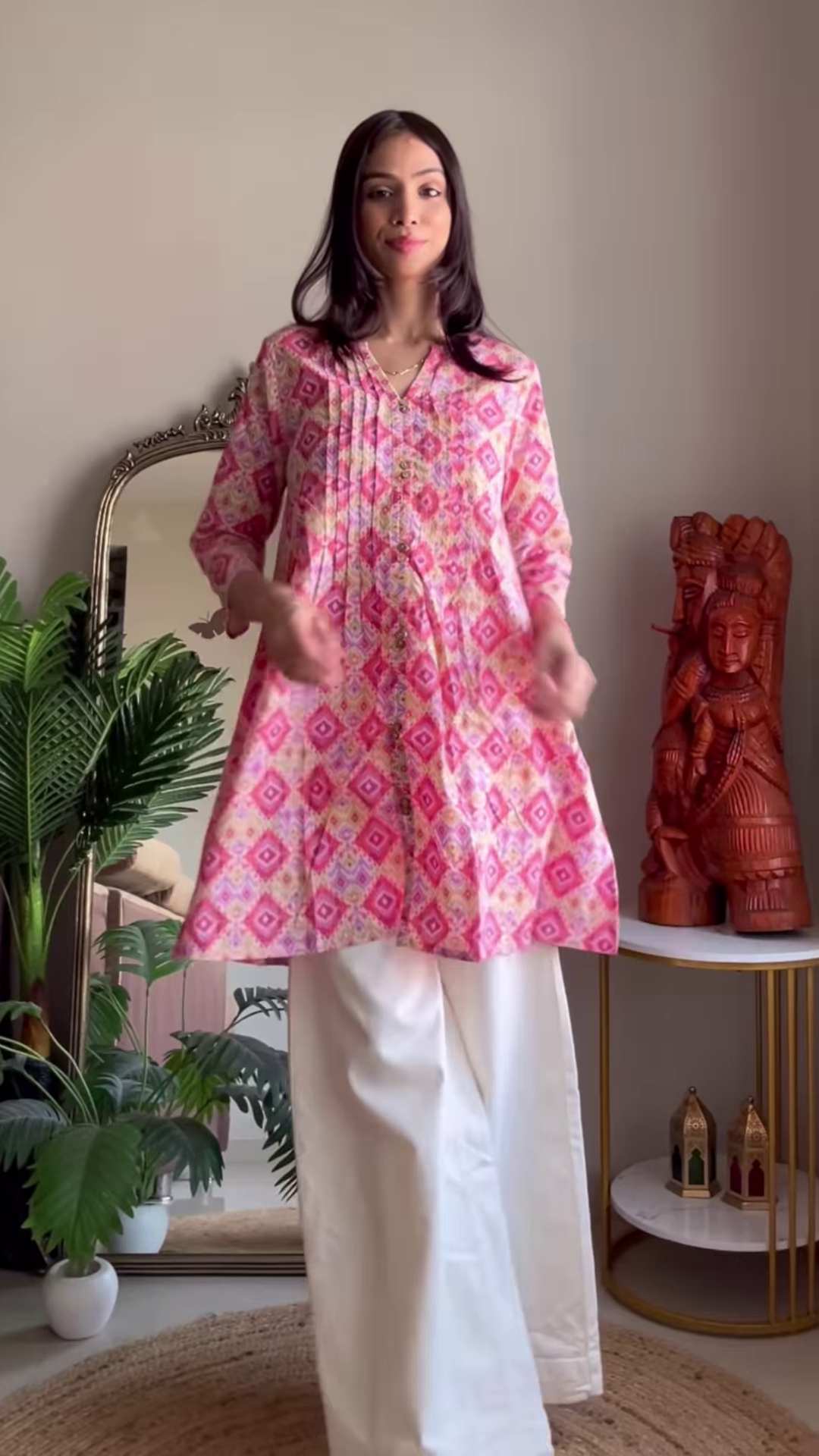🌸 Beautiful Summer Kurtis – Soft Cotton Comfort in Fresh Florals - Image 4