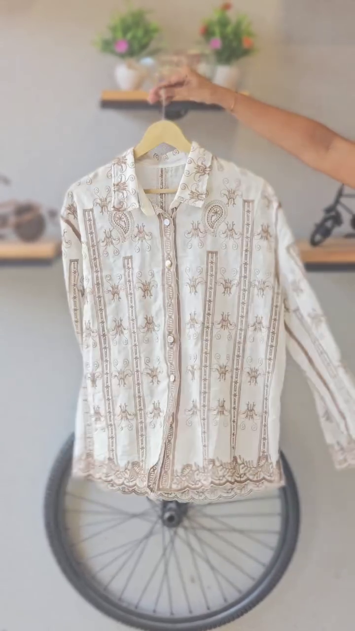 Boho-Inspired Ethnic High-Low Shirt – A Timeless Blend of Heritage and Style - Image 5