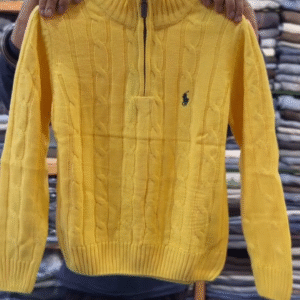 🔥 Premium Cable-Knit Half-Zip Winter Sweater – Ultra Soft | Luxury Fit | Multiple Colours 🔥