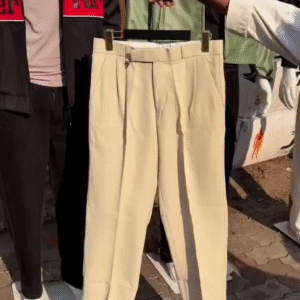 🤍✨ Premium Tailored Beige Trousers – Clean Fit, Smart Style & Everyday Elegance
