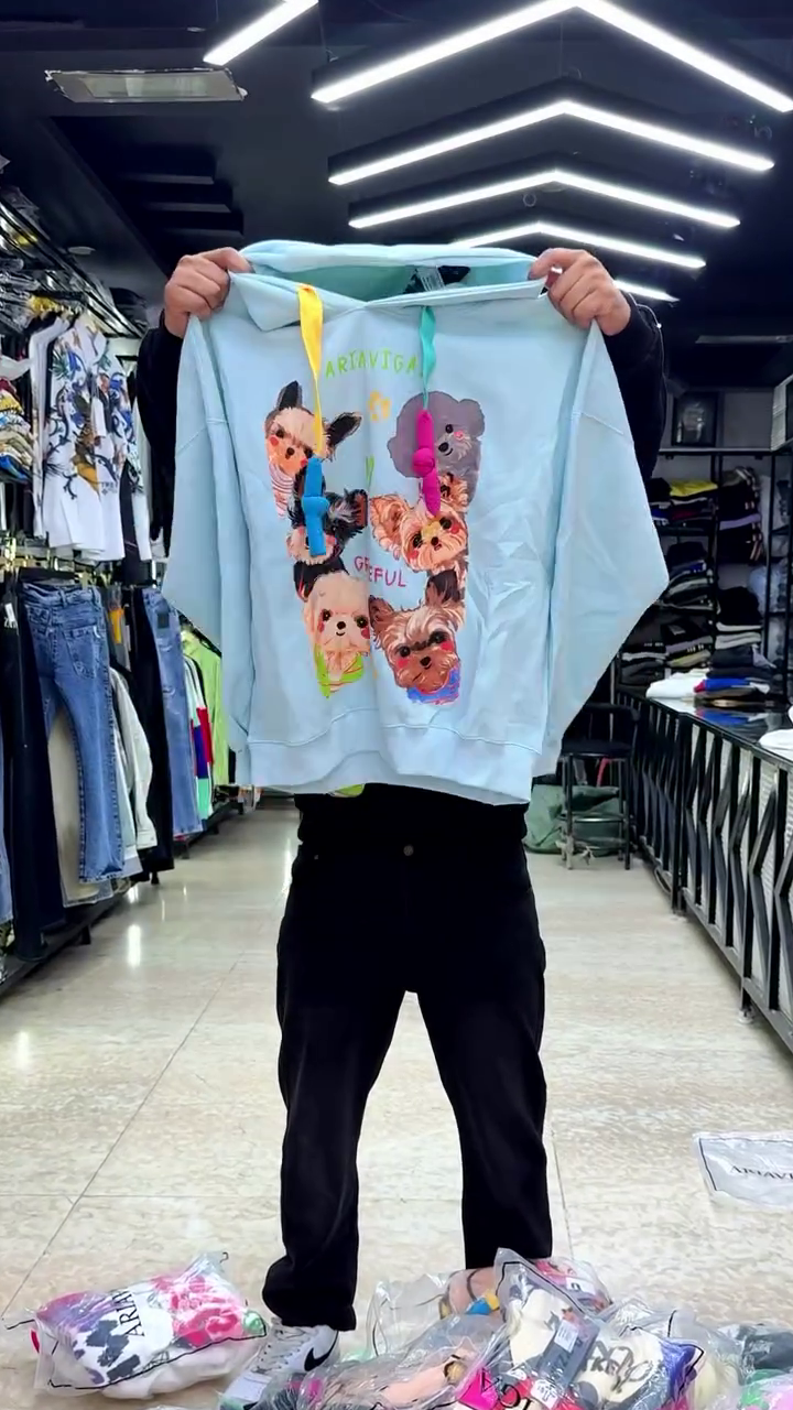 π¨ Playful Street Cartoon Hoodie β Premium Oversized Comfort π§Έπ₯ - Image 2