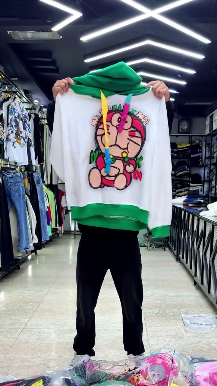 π¨ Playful Street Cartoon Hoodie β Premium Oversized Comfort π§Έπ₯