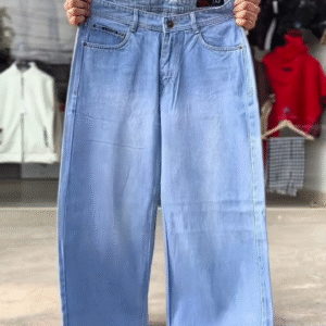 🔥 Premium Wide-Leg Light Blue Denim Jeans | Trendy Everyday Essential 🔥