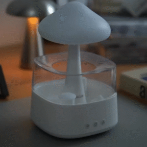 🍄 RainGlow™ Mushroom Humidifier Lamp – Aesthetic Calm with a Touch of Magic
