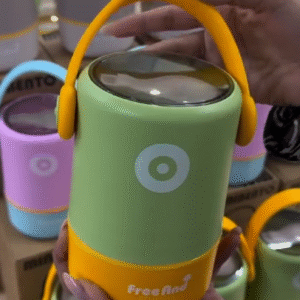 🧸 FreeAnd™ ColorPop Insulated Food Jar – Cute, Compact & Keeps Meals Perfect