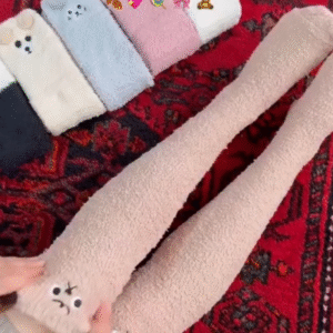 🧦💖 CozyBuddy™ Ultra-Soft Plush Long Socks – Cute, Warm & Hug-Like Comfort
