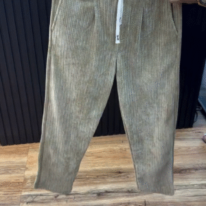 🤎 FlexRib™ Men’s Ribbed Jogger Pants – Relaxed Comfort, Refined Street Style