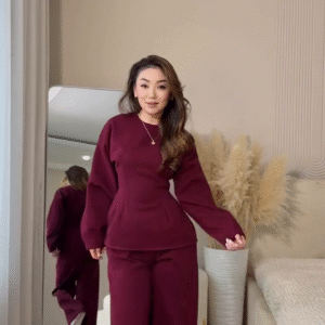 🌸 Women’s 2-Piece Co-Ord Set – Matching Top & Trouser for Effortless Style 🌸