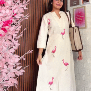 🌼 Sunflower Grace A-Line Kurta Set – Elegant Ethnic Charm 🌼