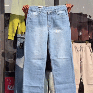 Essential Wardrobe Staple: Light Blue Denim Jeans