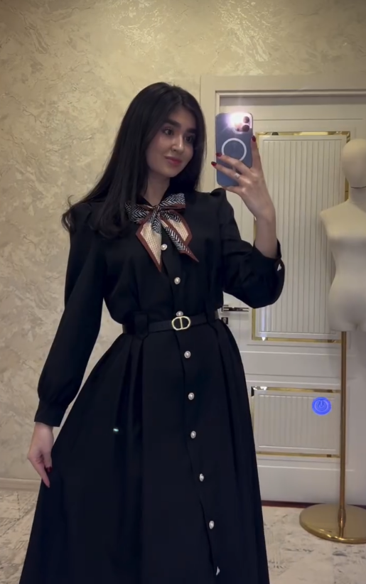 Elegant Comfort – Long Sleeve Dresses for Women - Image 2