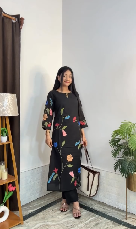 Trendy Women’s Kurti Pant Set Collection Stylish Daily Wear Ethnic Sets for Girls & Women - Image 8