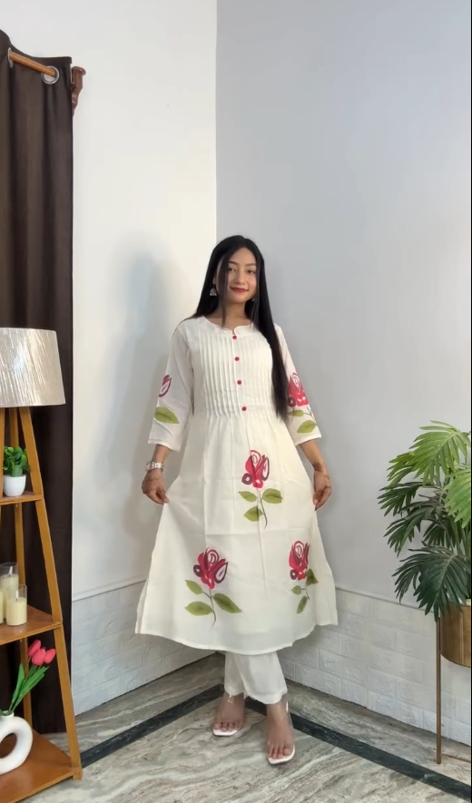 Trendy Women’s Kurti Pant Set Collection Stylish Daily Wear Ethnic Sets for Girls & Women - Image 10