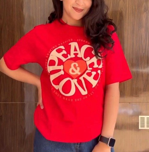 ‹› Trendy Oversized Graphic T-Shirts Collection for Women – Stylish Casual Wear at - Image 10