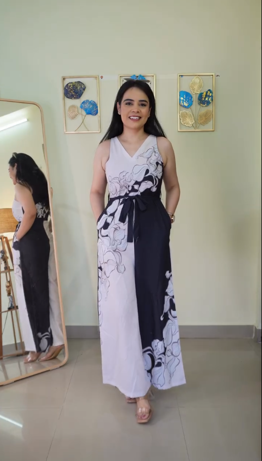 Elegant Printed Women’s Jumpsuit Collection – Trendy, Stylish & Super Comfortable Daily Wear for Every Occasion - Image 4