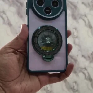 Sleek Protection Meets Functionality: Transparent Magnetic Gyroscope Stand Case for Xiaomi Redmi A4