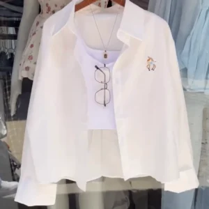 Effortless Style Meets Everyday Comfort – Relaxed-Fit White Shirt at Just ₹99