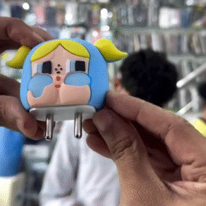 Cute Cartoon Mobile Charger Protector – Adorable Charging Safety Cover at Just ₹149