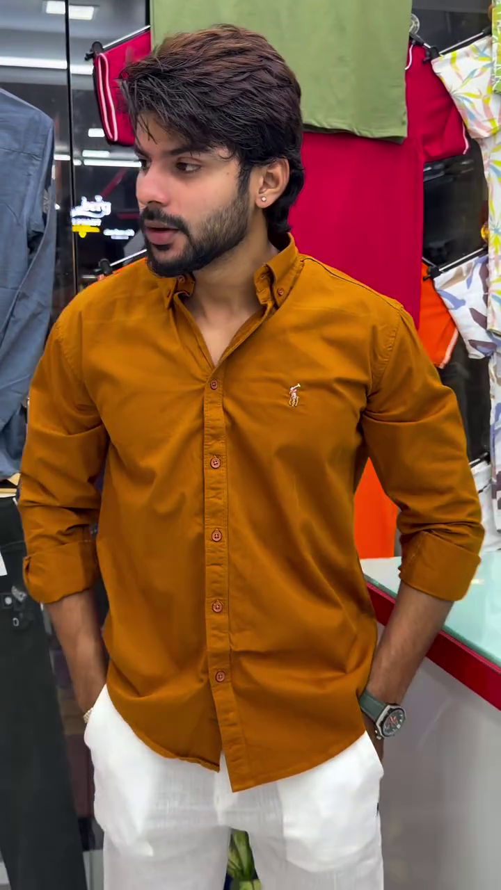 Premium Mauve Pink Full Sleeve Shirt for Men – Elegant Casual & Smart Wear - Image 3