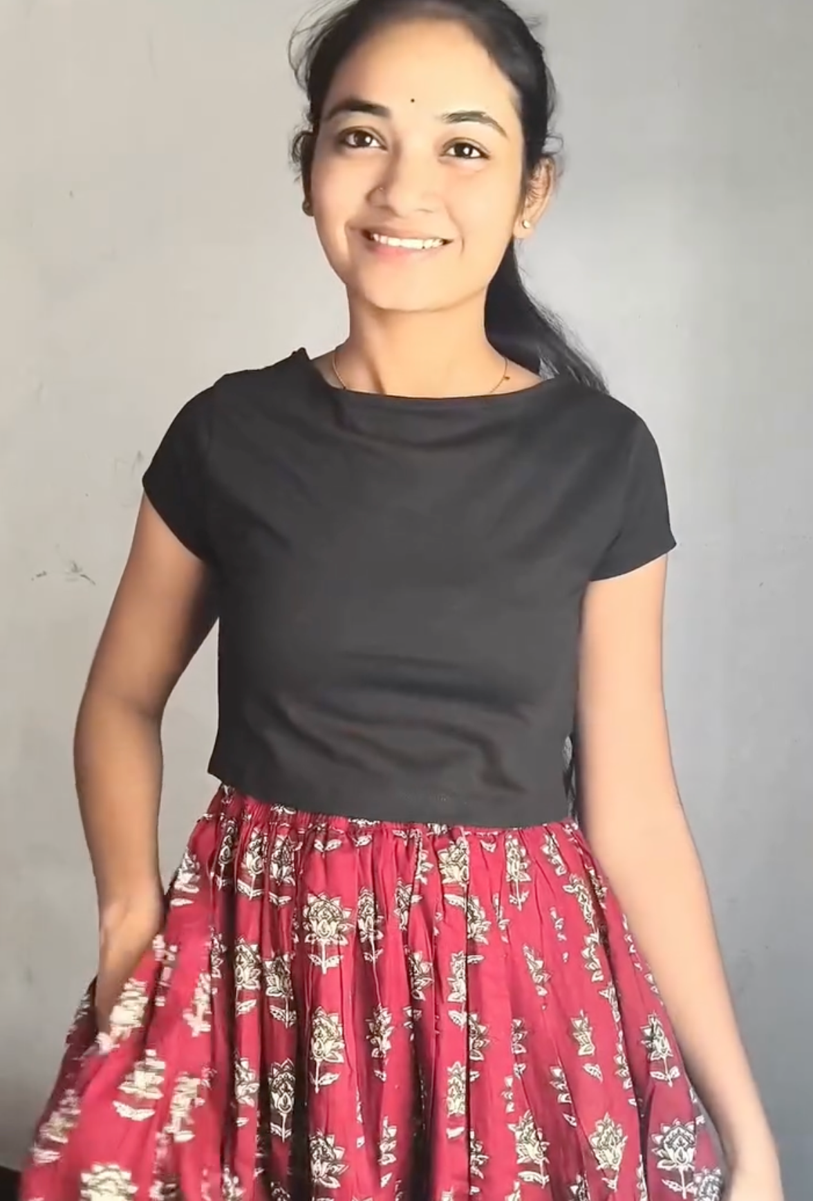 Women's Printed Cotton Flared Maxi Skirt – Stylish Ethnic Long Skirt for Casual & Festive Wear - Image 3